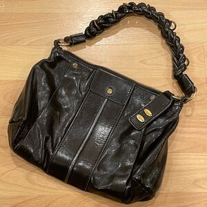 EUC Vintage Chloé Heloise Mini Handbag, Leather, Black